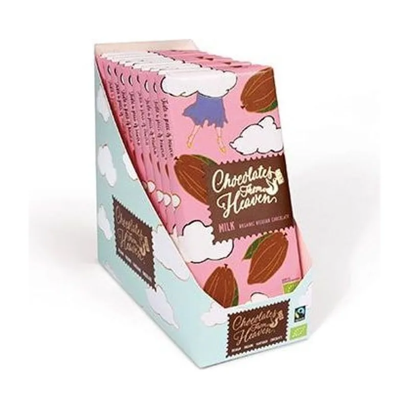 Био млечен шоколад, CHOCOLATES FROM HEAVEN, 100 гр.