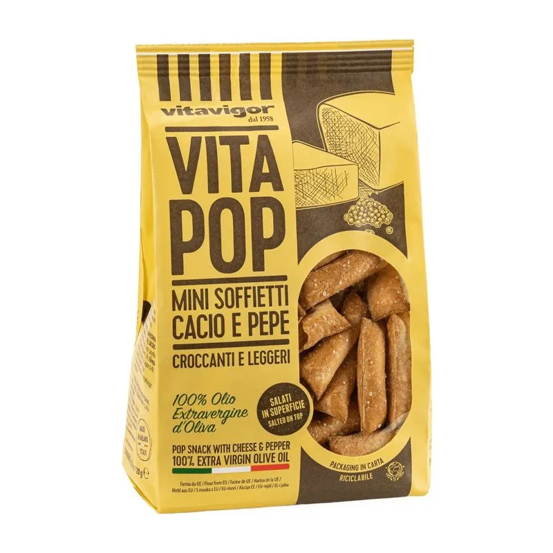Vitavigor Vita Pop мини софиети със сирене и пипер 120гр