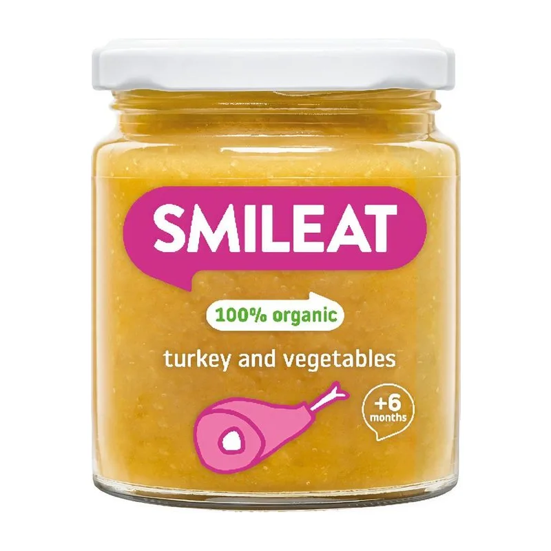 Smileat био пюре пуешко и зеленчуци 230 гр
