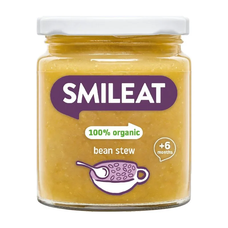 Smileat био пюре рагу и боб 230 гр.