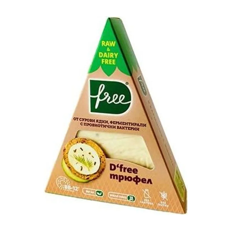 Трюфел, ферментирал  специалитет от сурово кашу, D'FREE, 100 г