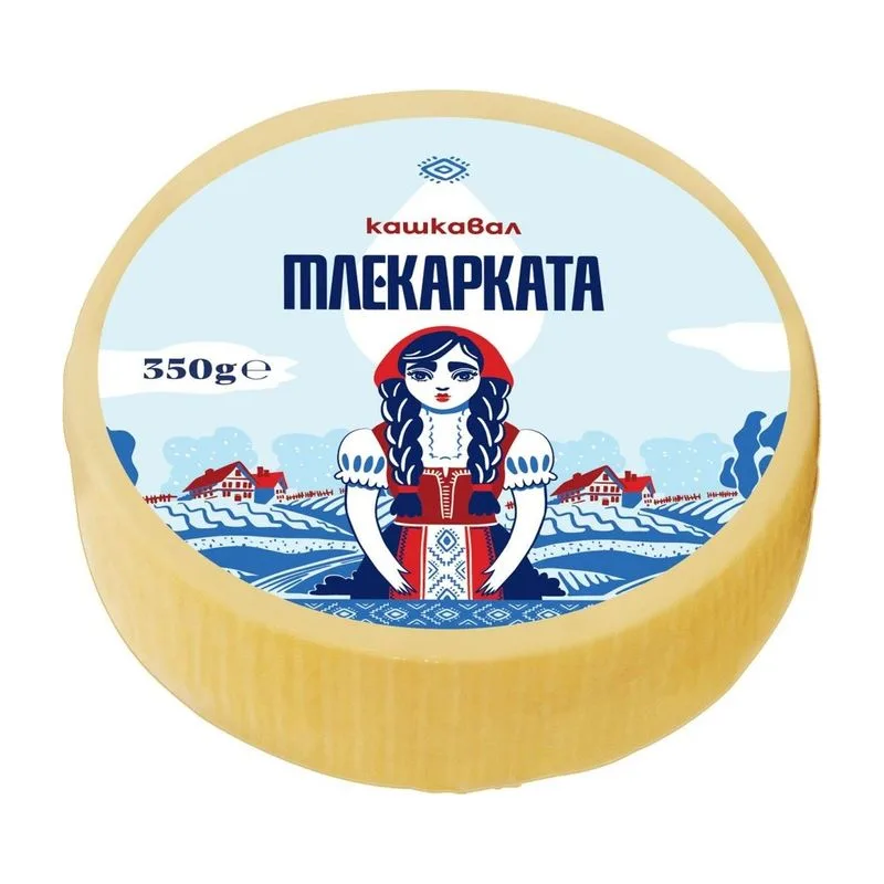 Кашкавал Млекарката 350 гр.