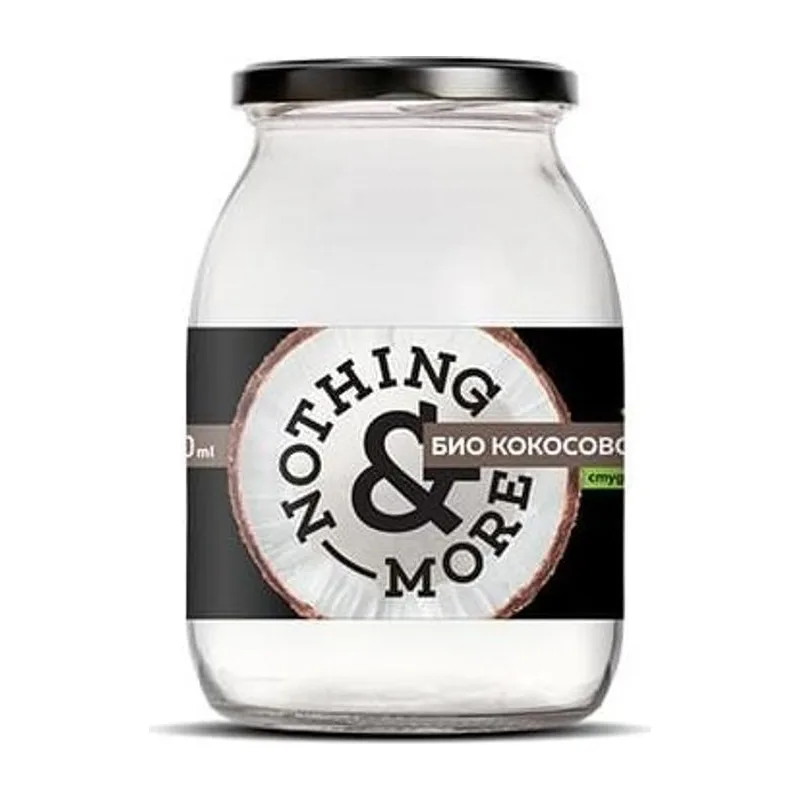 Био Кокосово масло, &NOTHING MORE, 1 л.
