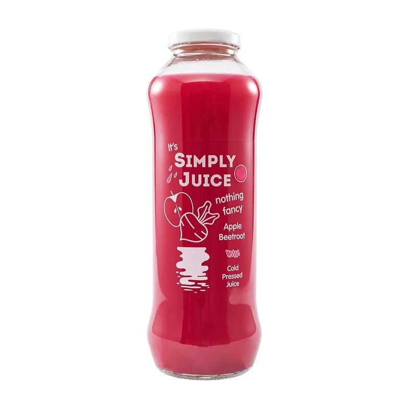 Студено пресован сок ябълка и цвекло, SIMPLY JUICE, 1 л.
