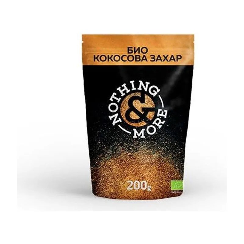 Био Кокосова захар, &NOTHING MORE, 200 г