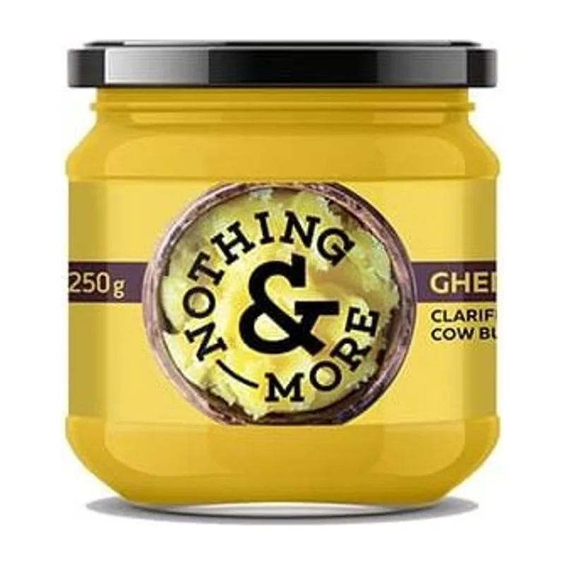 Гхи, пречистено краве масло, &NOTHING MORE, 250 г