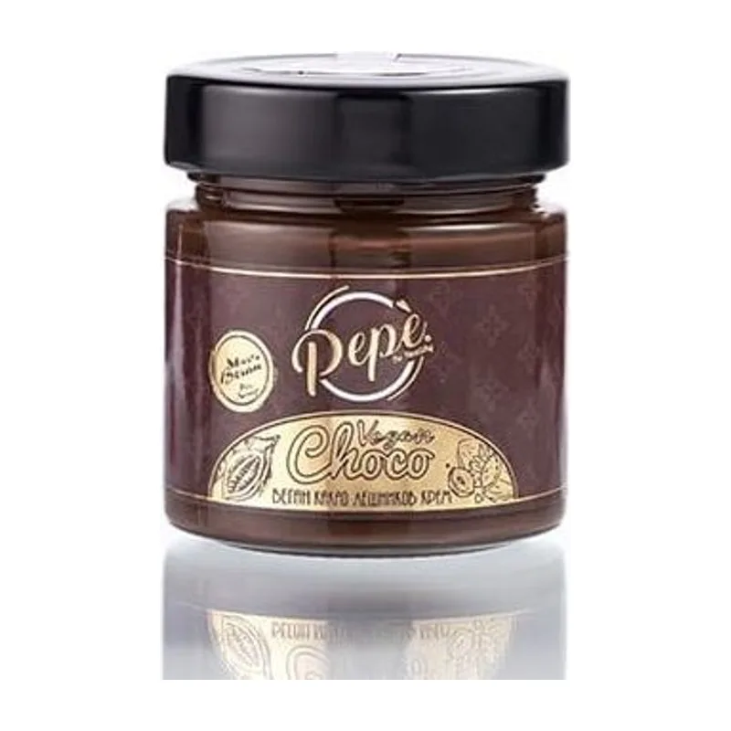 Choco – Веган какао лешников крем, без захар, PEPE, 250 г