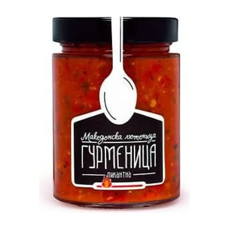 Македонска лютеница, пикантна, ГУРМЕНИЦА, 330 г