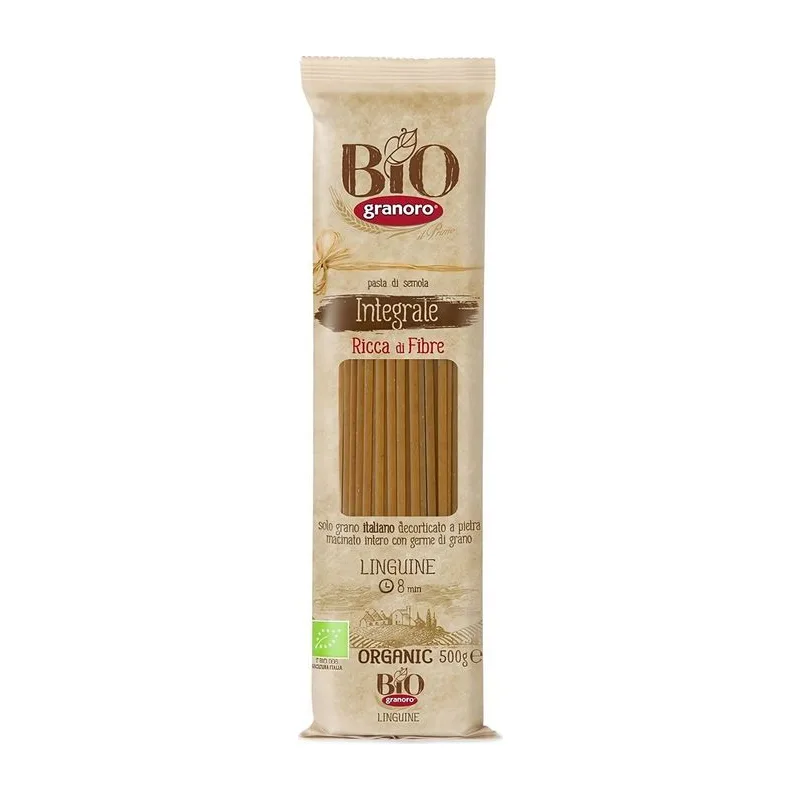 Био Лингуини пълнозърнести, GRANORO, 500 гр.
