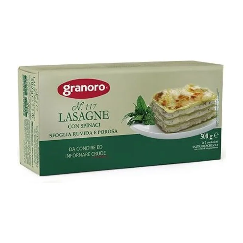 Лазаня със спанак, GRANORO, 500 г