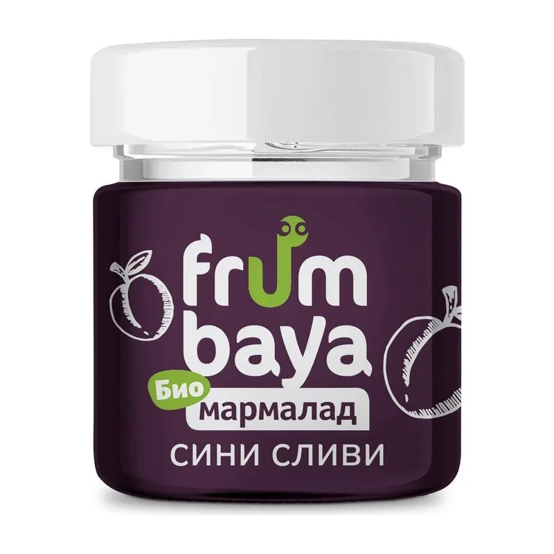 FRUMBAYA Био мармалад от сини сливи 220гр