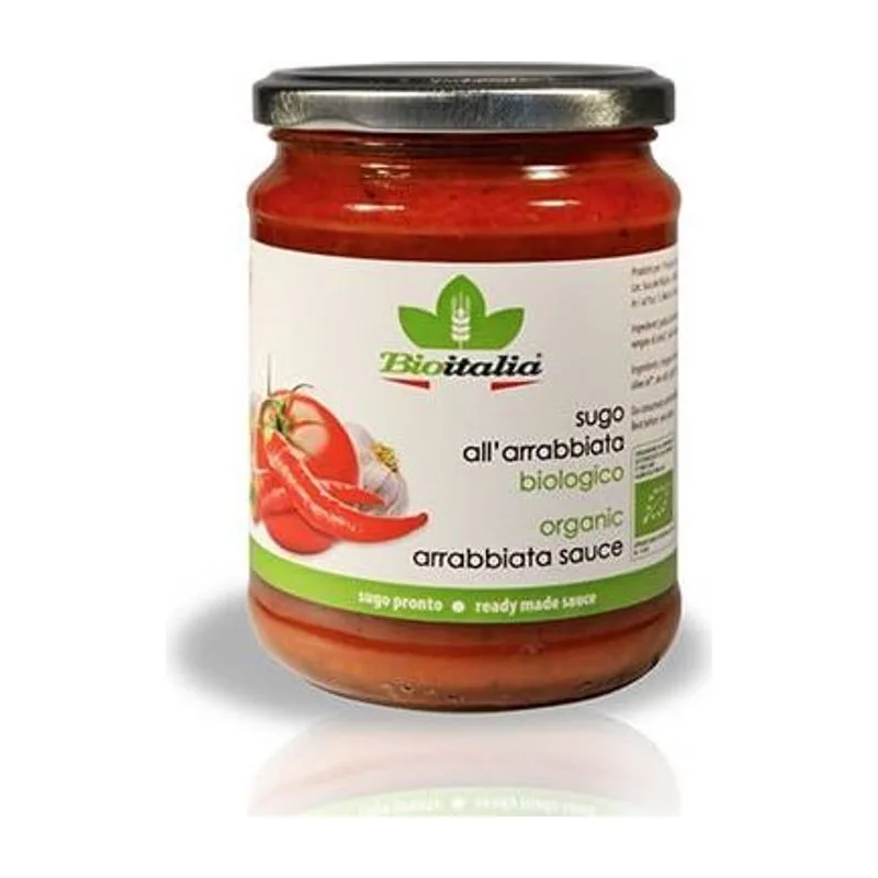 Био сос Арабиата, BIOITALIA, 350 гр.