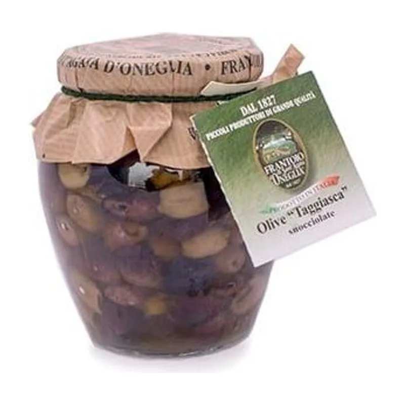 Маслини Таджаска в саламура, FRANTOIO, 300гр.