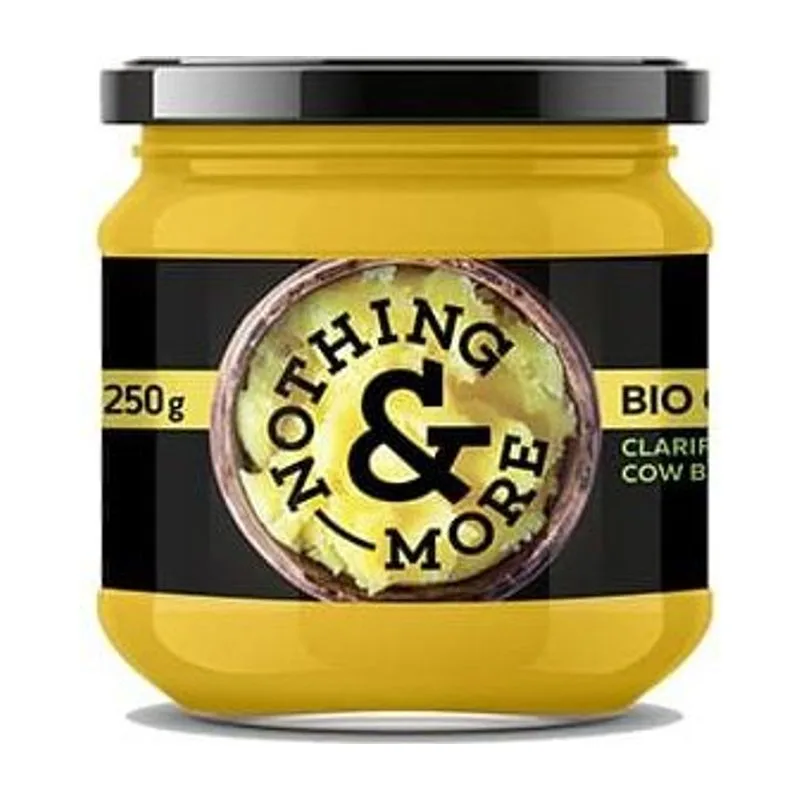 Био Гхи, пречистено краве масло, &NOTHING MORE, 250 г