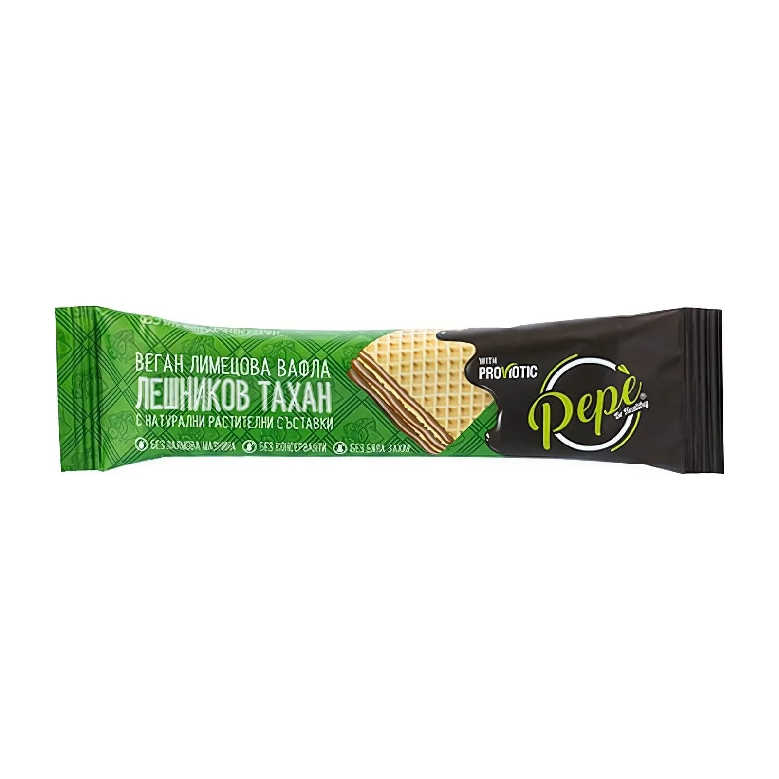 Лимецова вафла лешников тахан и PROVIOTIC, PEPE, 30 г