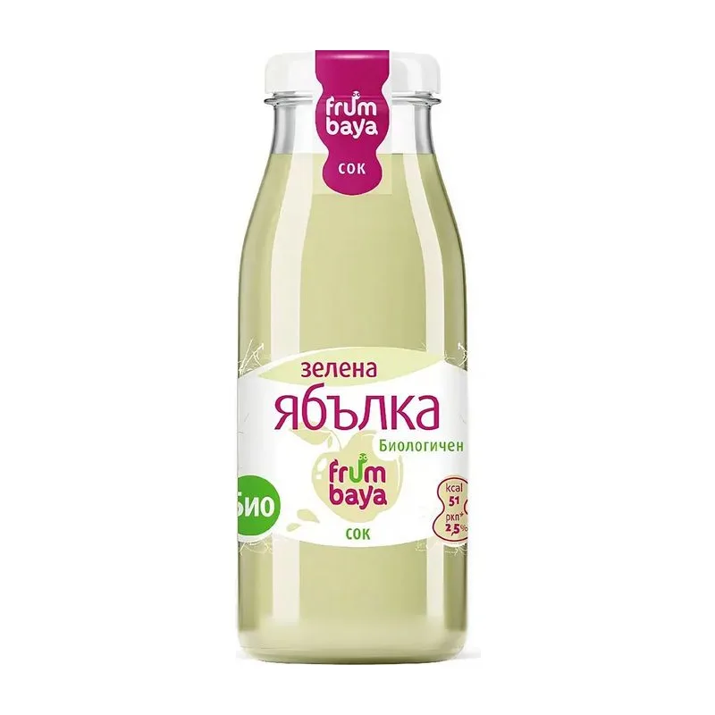 FRUMBAYA Био сок зелена ябълка 250мл.