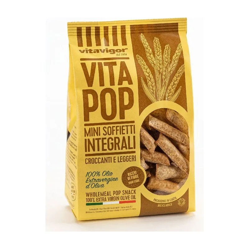 Vitavigor Vita Pop мини пълнозърнести  софиети 120гр