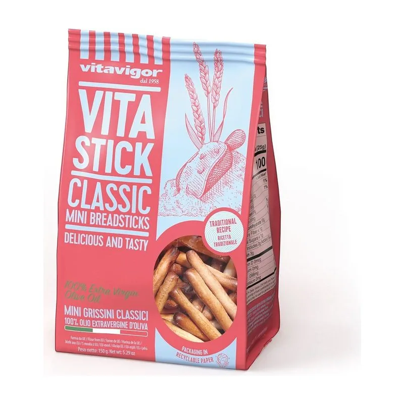 Vitavigor Vita Stick мини гризини 150гр