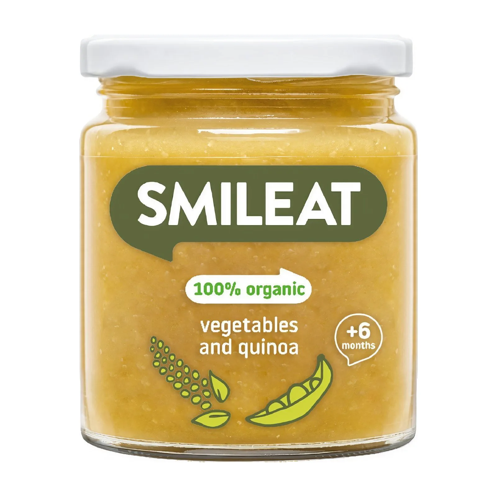 Smileat Био пюре зеленчуци и киноа 230 гр.