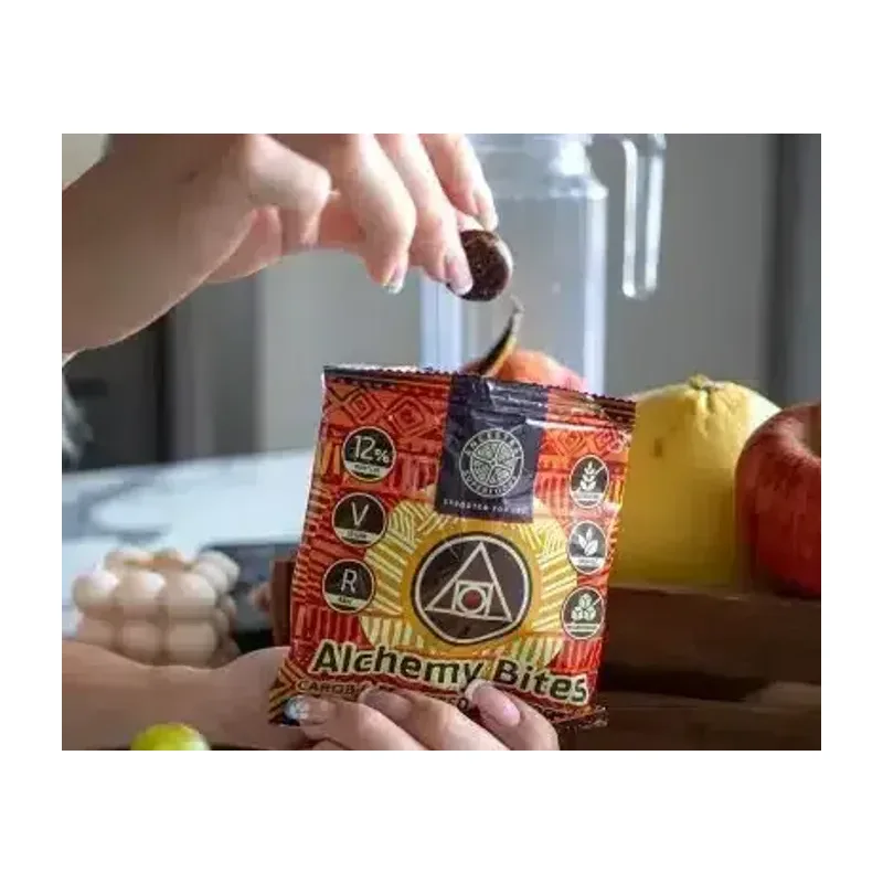 Ancestral Superfoods  ALCHEMY BITES десерт със семена,рожков и конопен протеин  40 гр.