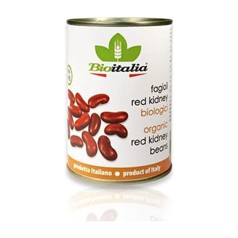 Био червен боб консерва, BIOITALIA, 400 гр.