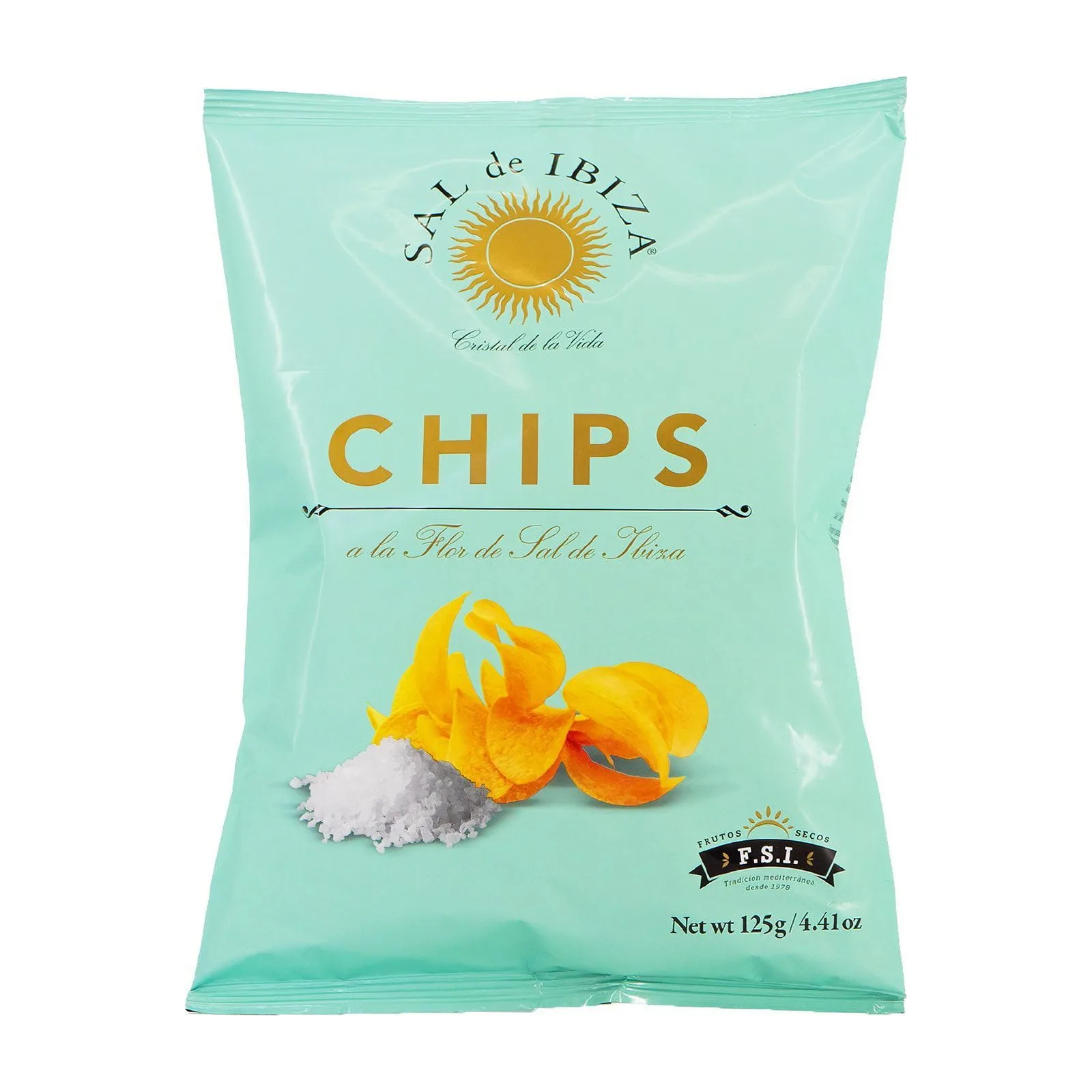 Чипс със сол от Fleur de Sel, SAL DE IBIZA, 125 г