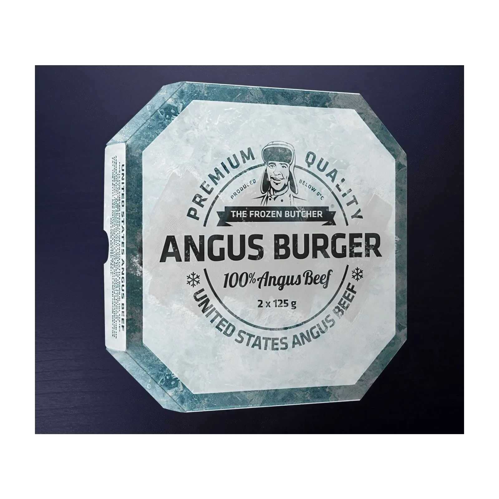 Говежди Бъргър Angus,THE FROZEN BUTCHER, 2 x 125 гр.