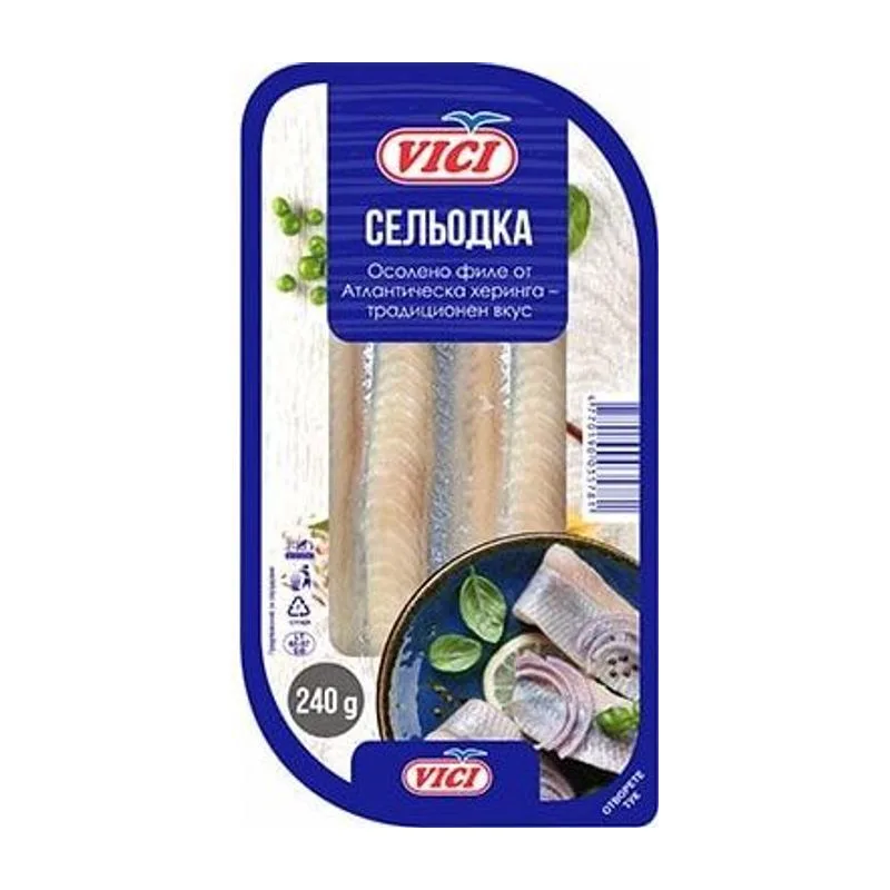 Сельодка - филе от херинга, традиция, VIČI, 240 гр.