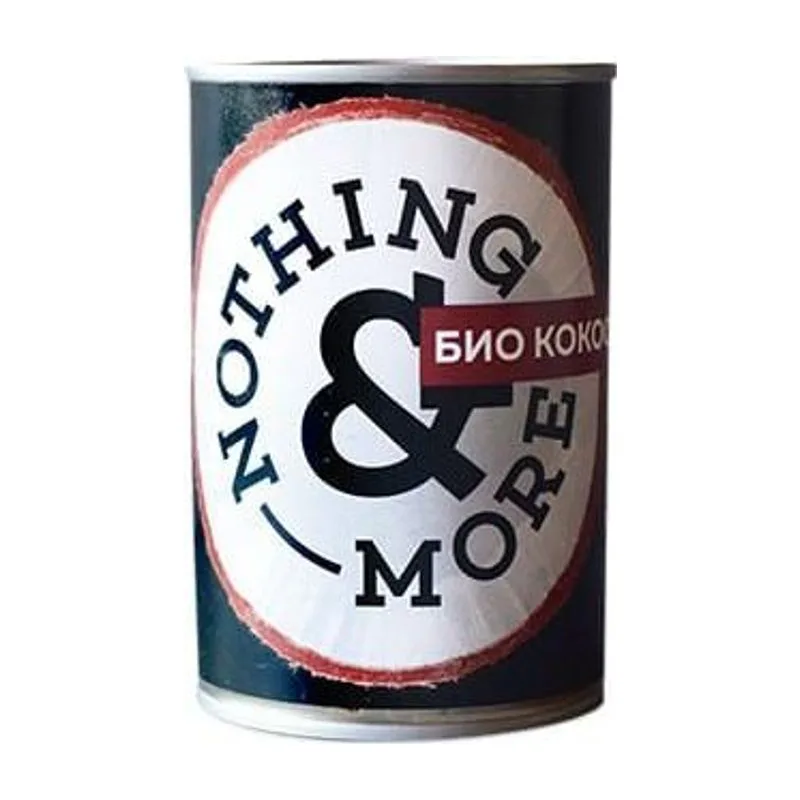 БИО Кокосово мляко, &NOTHING MORE, 400 мл.