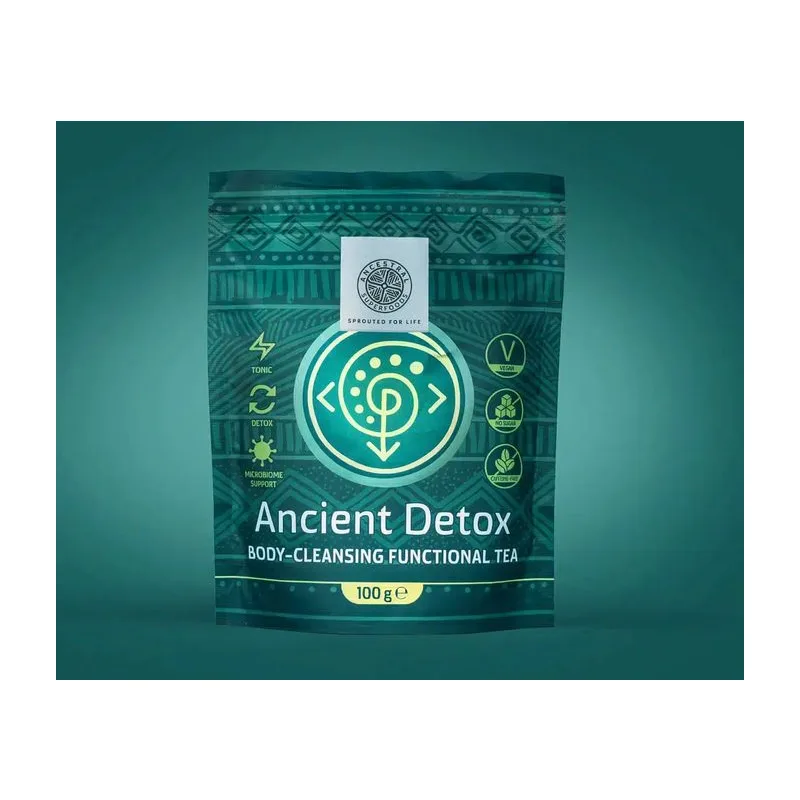 Ancestral Superfoods ANCIENT DETOX функционален чай за пречистване и баланс 100 гр.