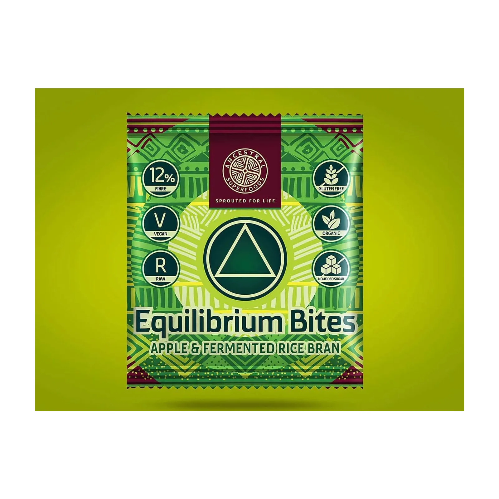 Ancestral Superfoods EQUILIBRIUM BITES десерт със семена, ябълка и ферментирали трици 40 гр.
