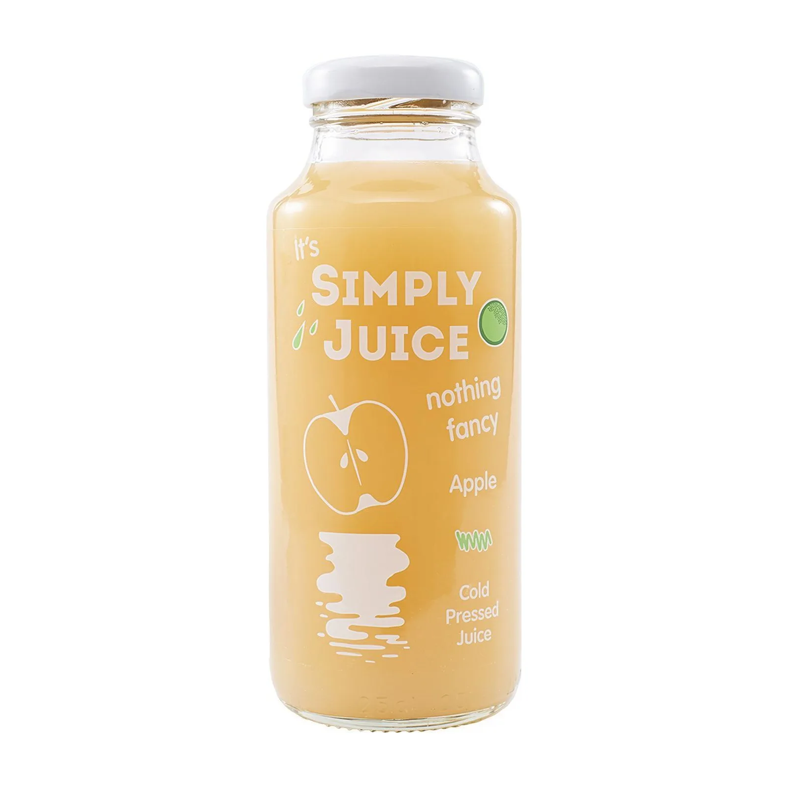 Студено пресован сок ябълка, SIMPLY JUICE, 250 мл.