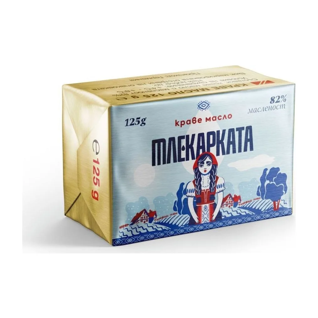 Краве масло Млекарката 125 гр.