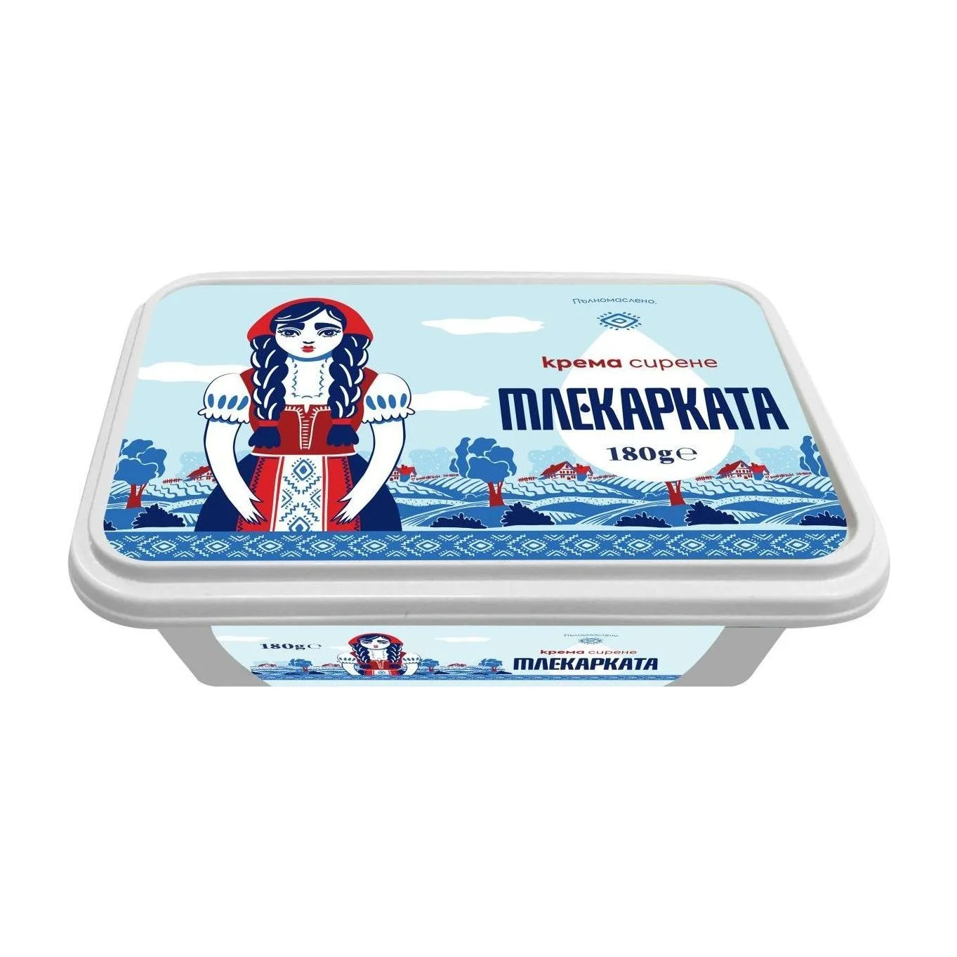 Крема сирене Млекарката 180 гр.